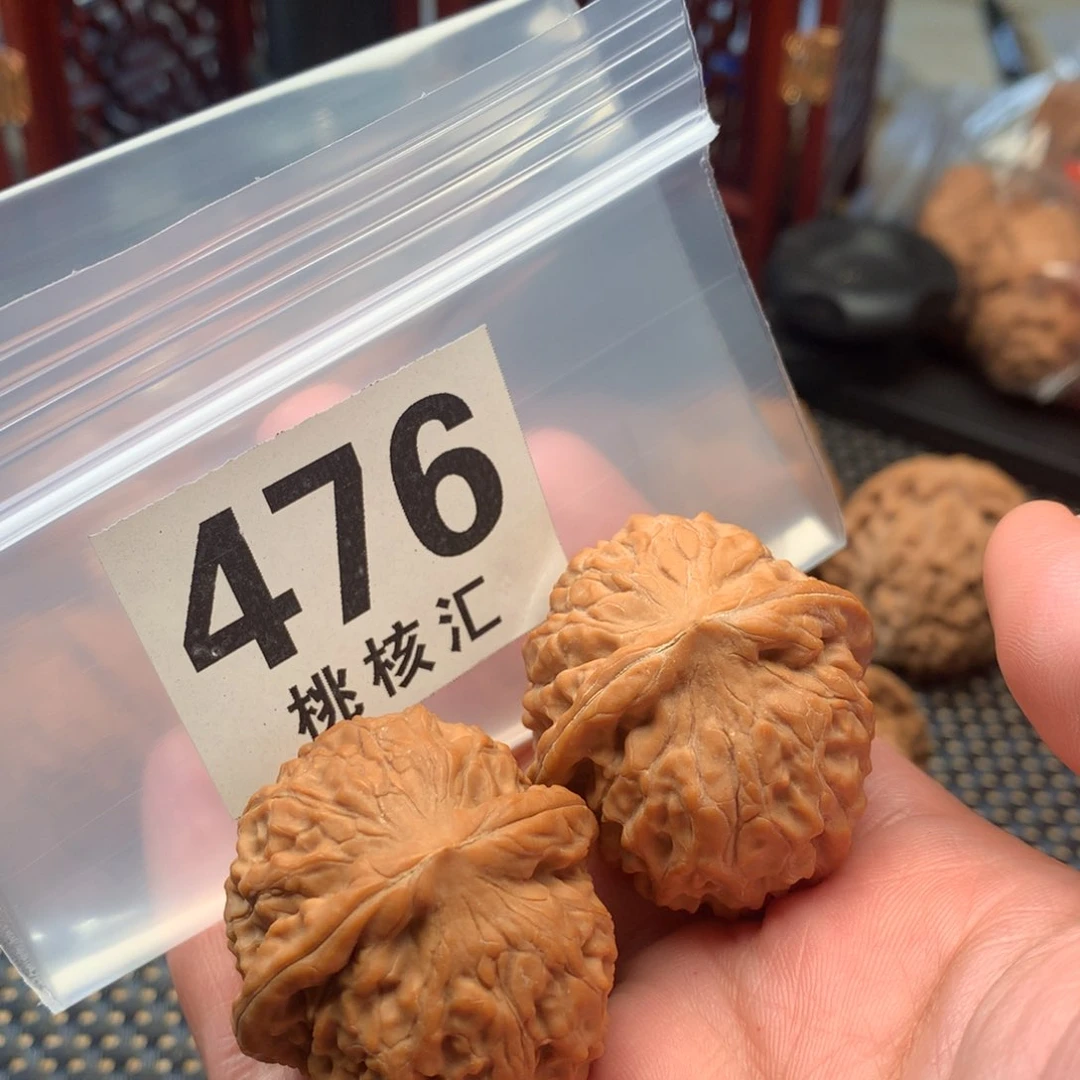 文玩核桃把件舟*舟黄松峪元宝36