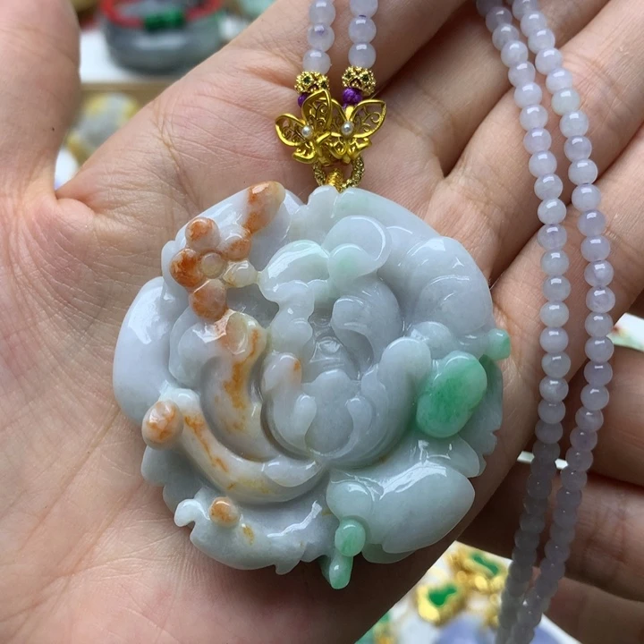 颈饰未镶嵌翡翠翡翠