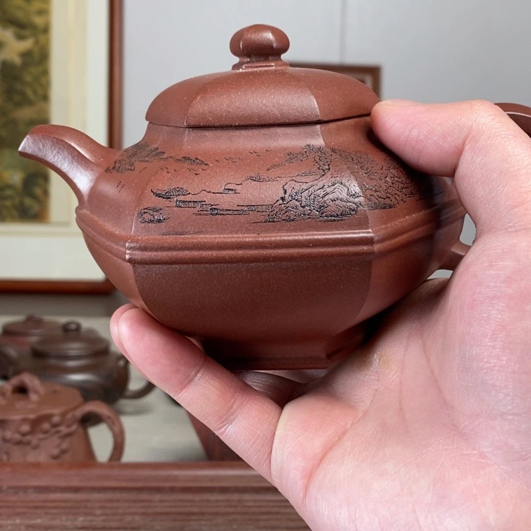 茶壶紫砂原矿泥料传统工艺制作