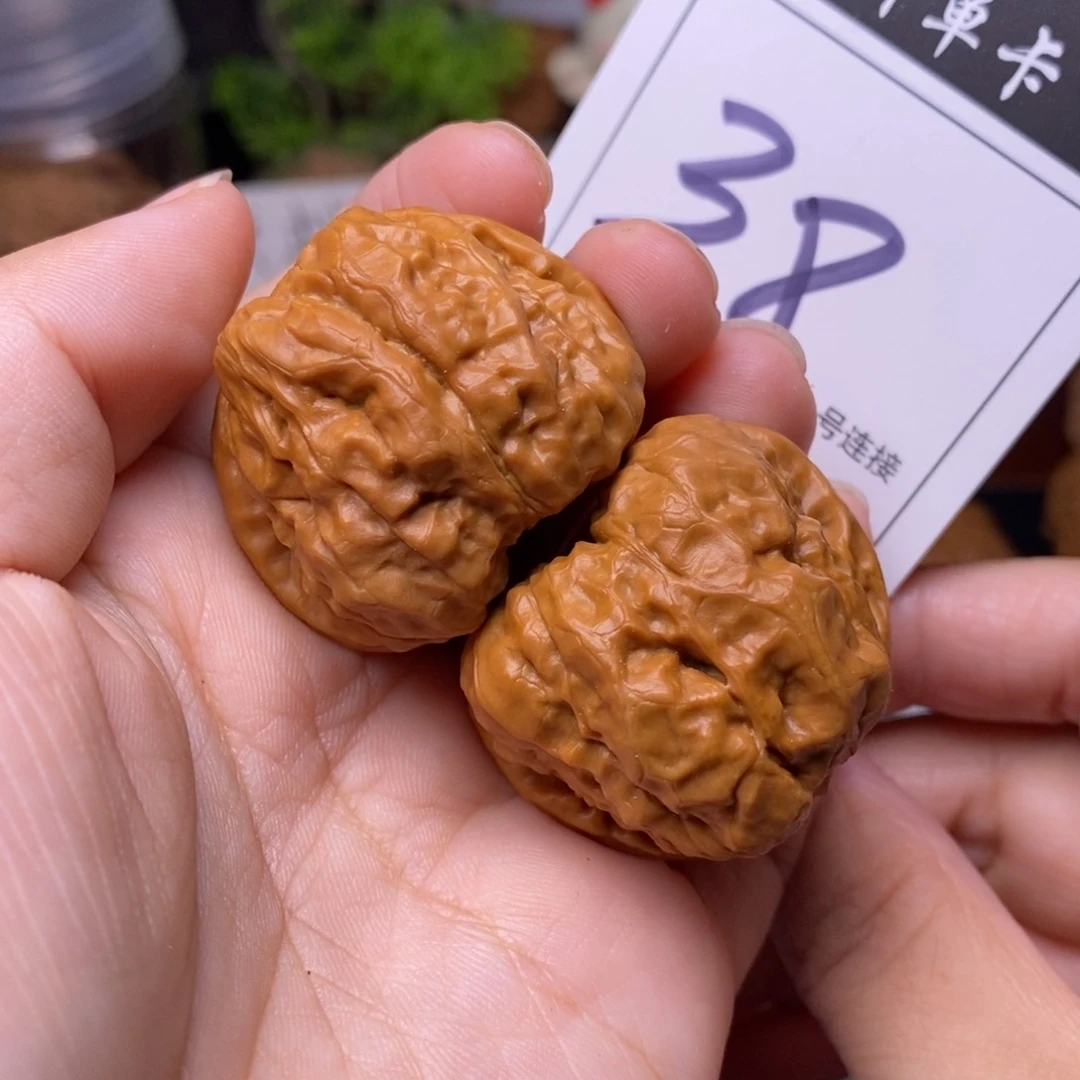 把件文玩核桃38蛤蟆头3.7