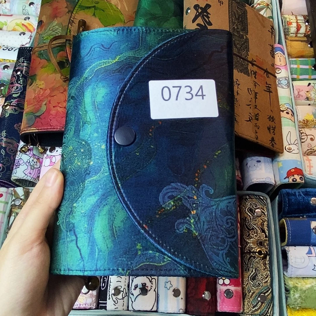 织绣A6活页送纸0734