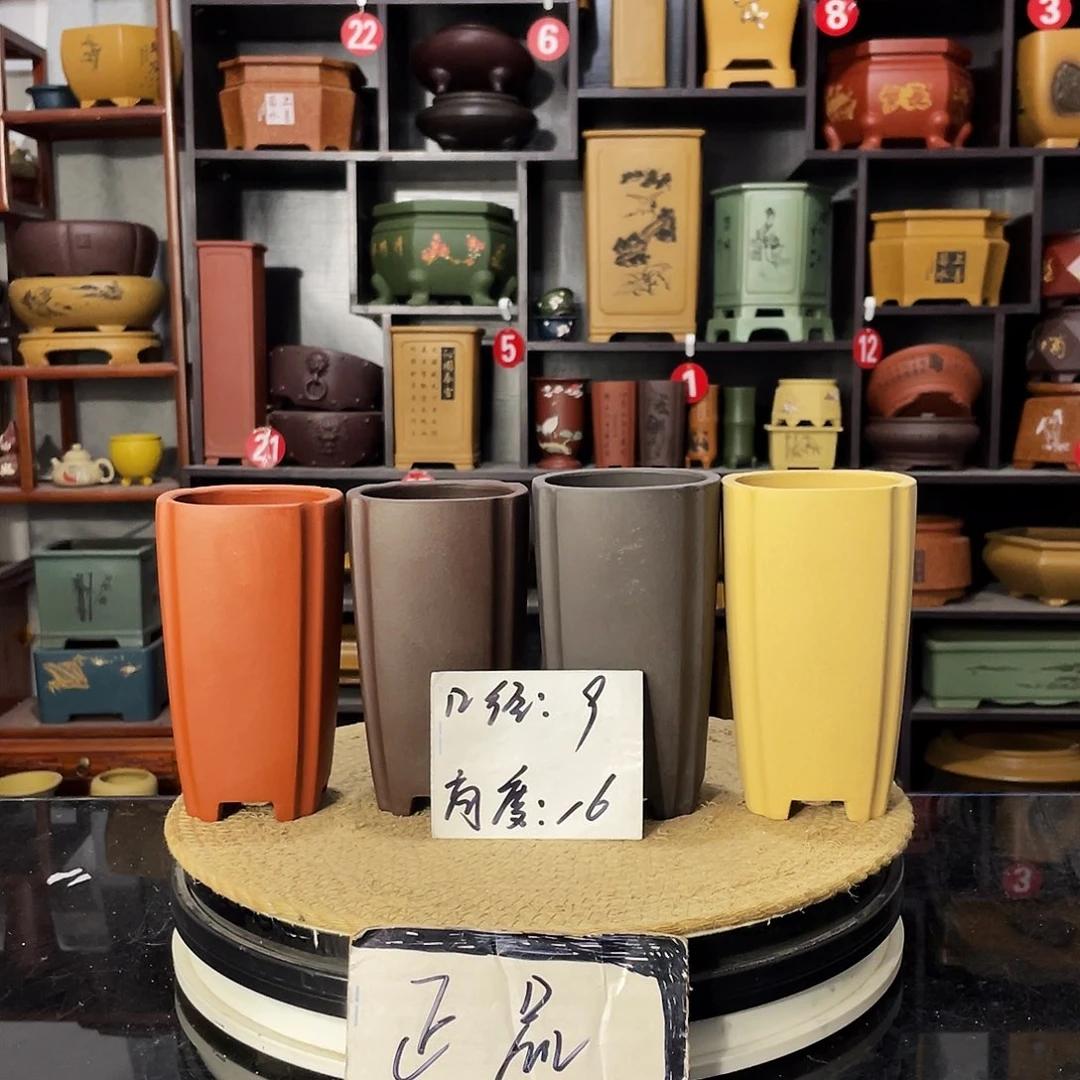 D-盆尚好紫砂花盆