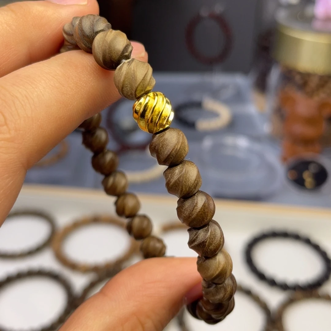 小叶紫檀手串/手链珠珠珠搭配