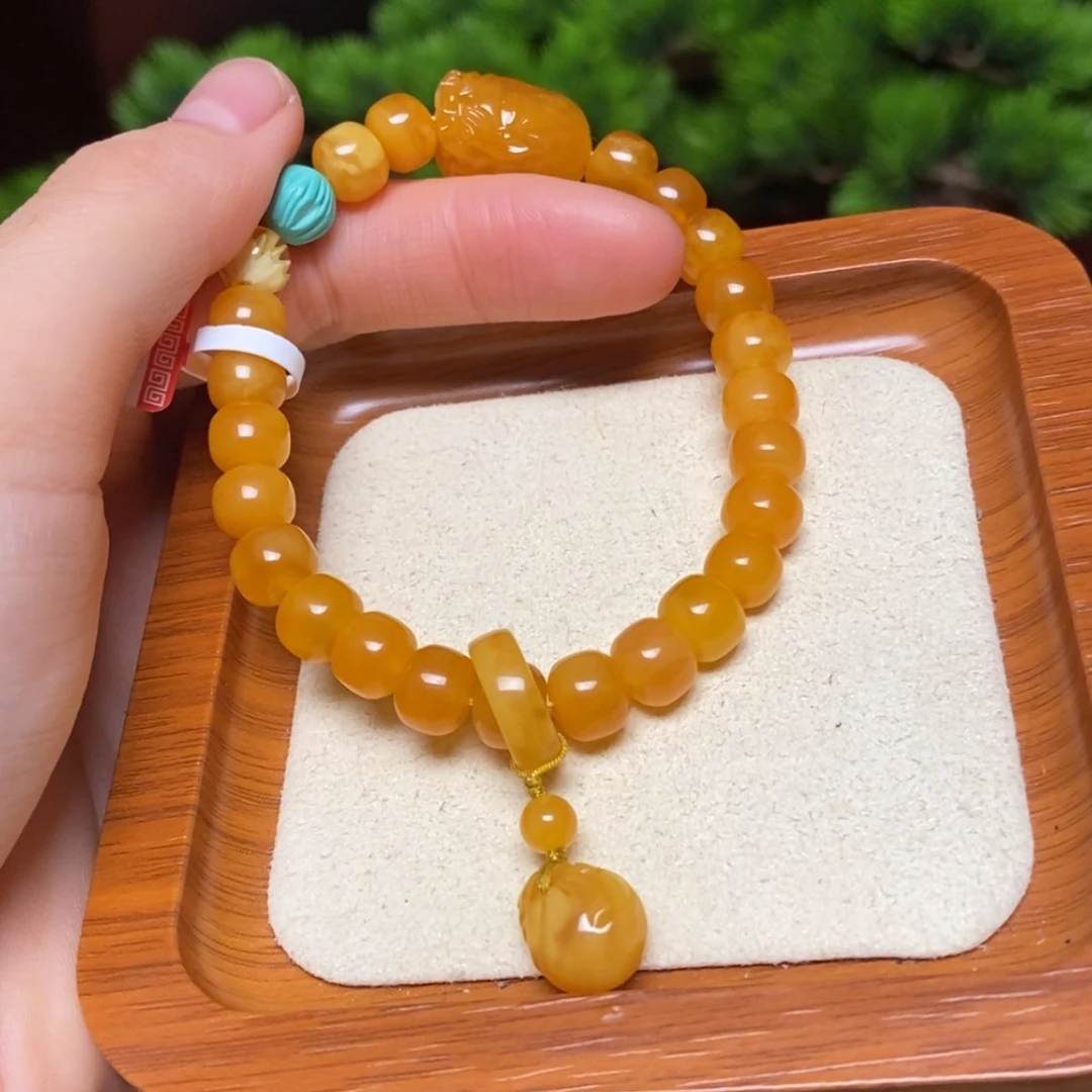 【闪购商品】手链蜜蜡未镶嵌手串