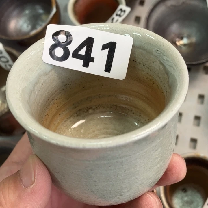 柴烧杯子与宝瓶大放漏