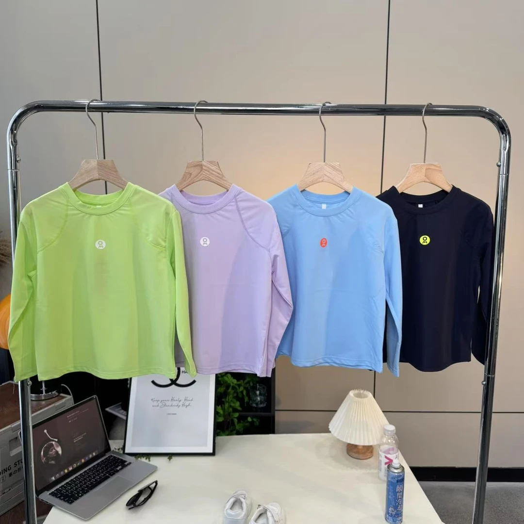 【抽湿爽爽衣】男女童长袖T恤儿童速干防晒上衣2025新款