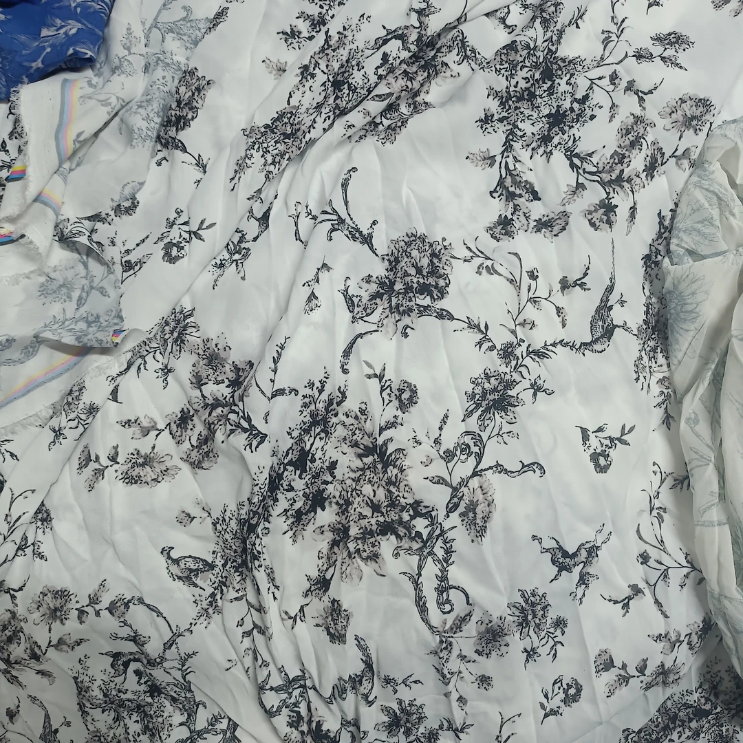 服装布料，品牌工厂尾货面料