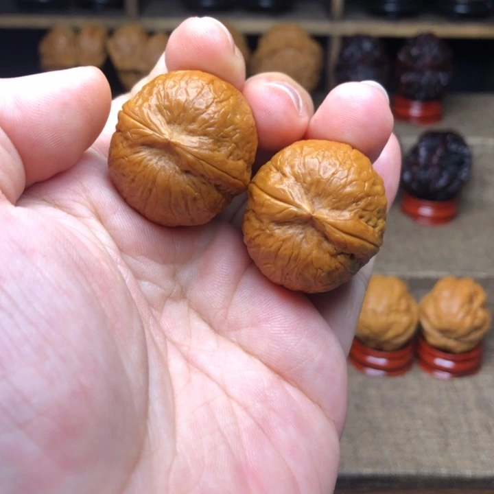 把件文玩核桃46粗筋钢蛋30