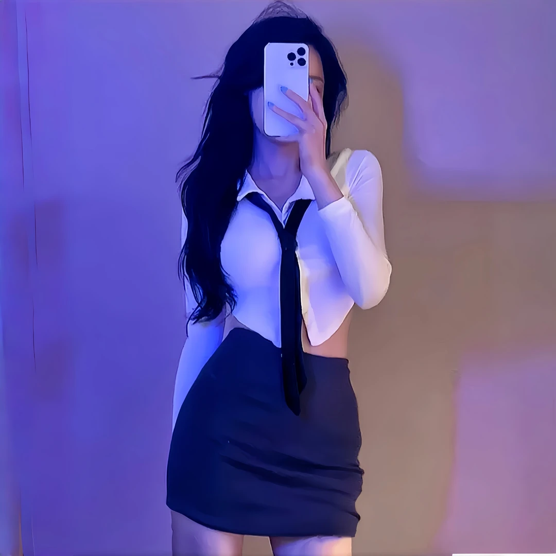 辣妹性感jk制服套装裙女秋季学院风成熟御姐纯欲穿搭包臀裙两件套