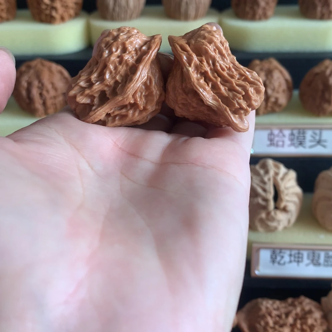 把件桃核文玩核桃小鸟39
