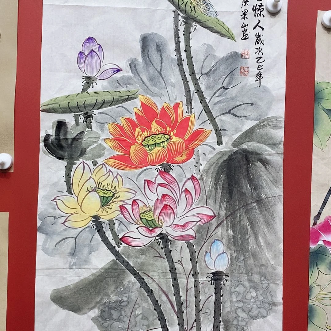 国画大风堂嫡传-侯果山老师作品路