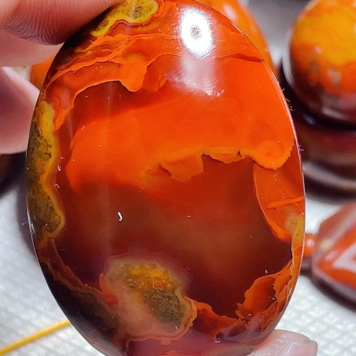 玛瑙/玉髓玛瑙未镶嵌硬*黄