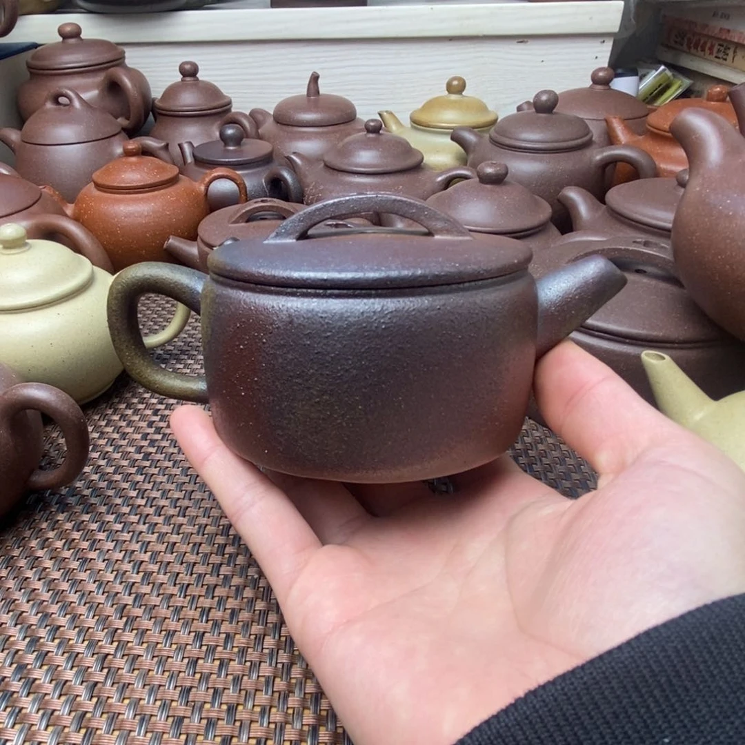 紫砂茶壶党微瑕汉瓦