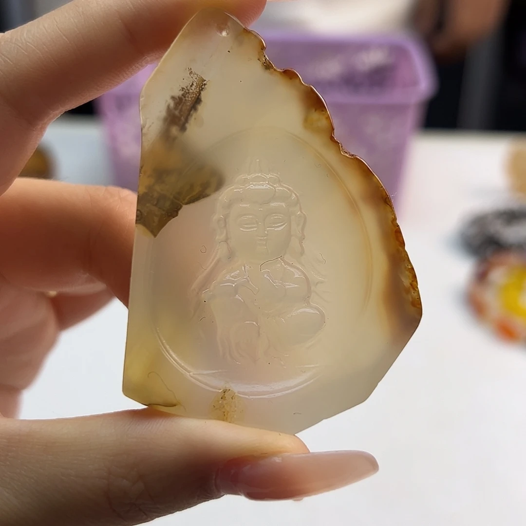 玛瑙/玉髓合金颈饰