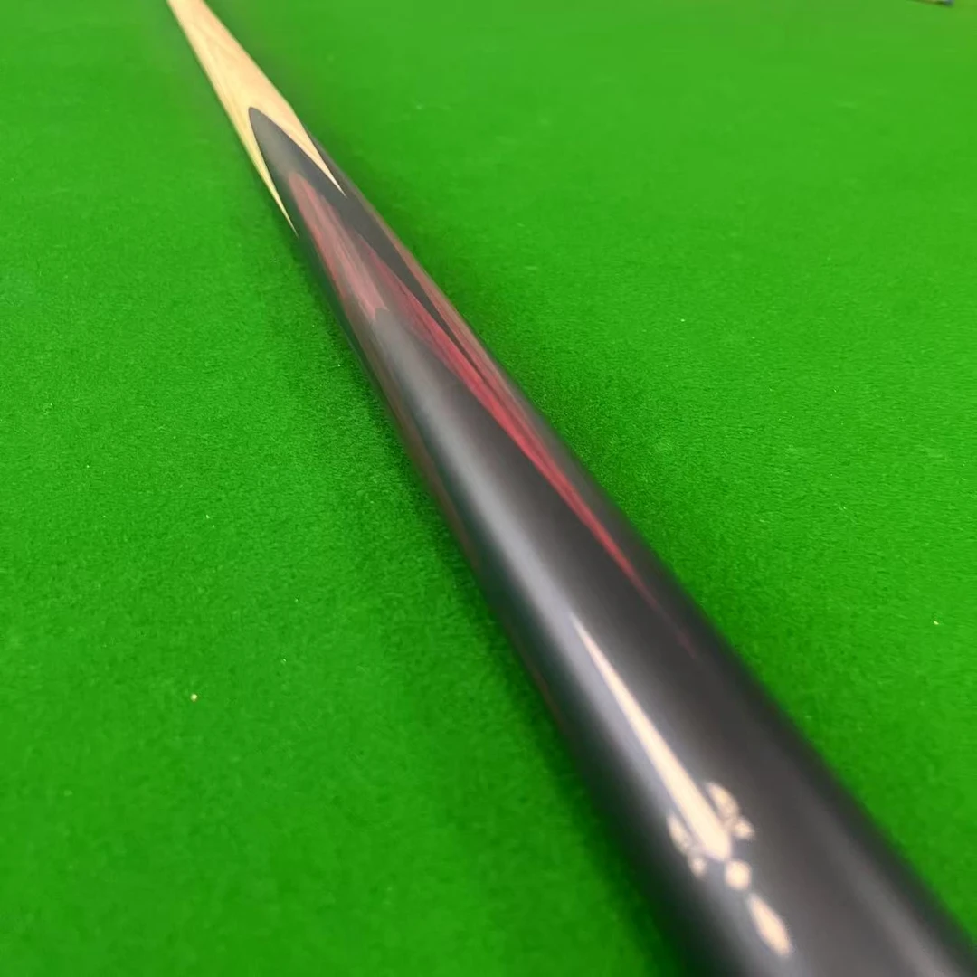 【暗夜G1+入门级高颜值】百元斯诺克小头中式黑八免漆手工台球杆