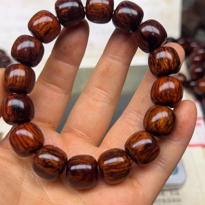 花梨木类手串/手链海南红降1314老型黑金底天花板2