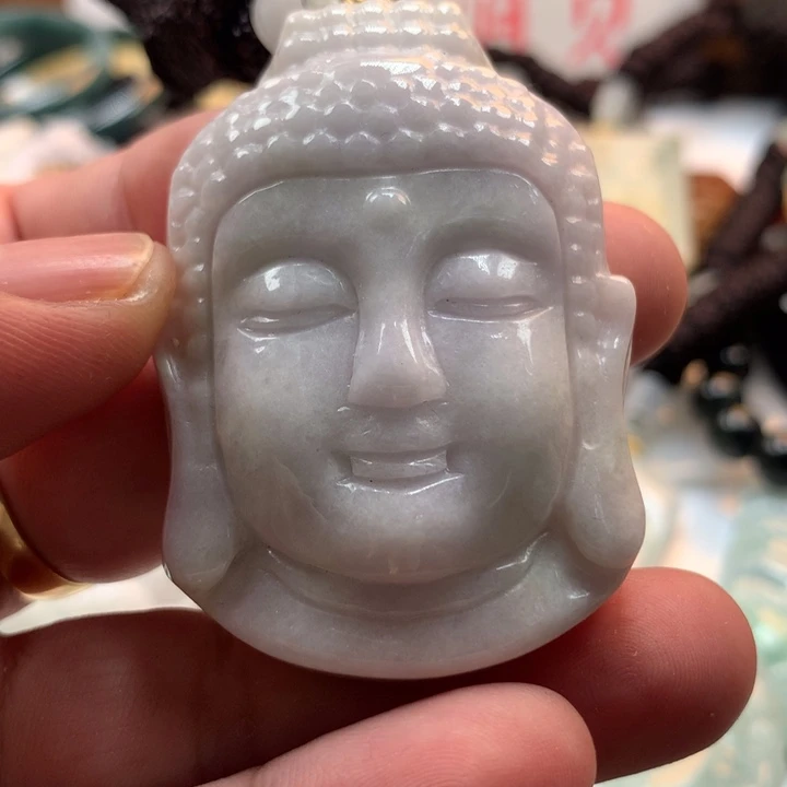 翡翠未镶嵌颈饰保真天然a货翡翠