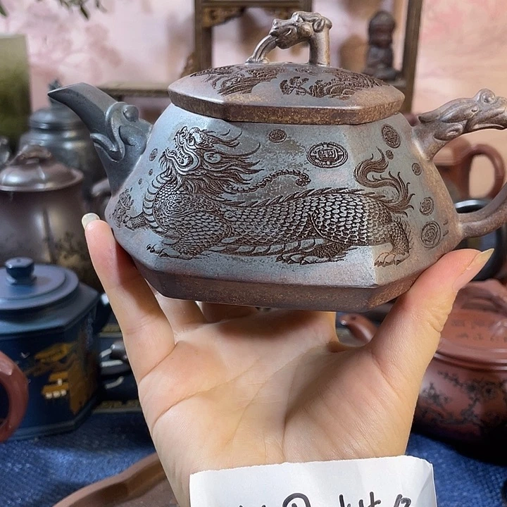 茶壶紫砂瑕疵紫砂茶具不能用