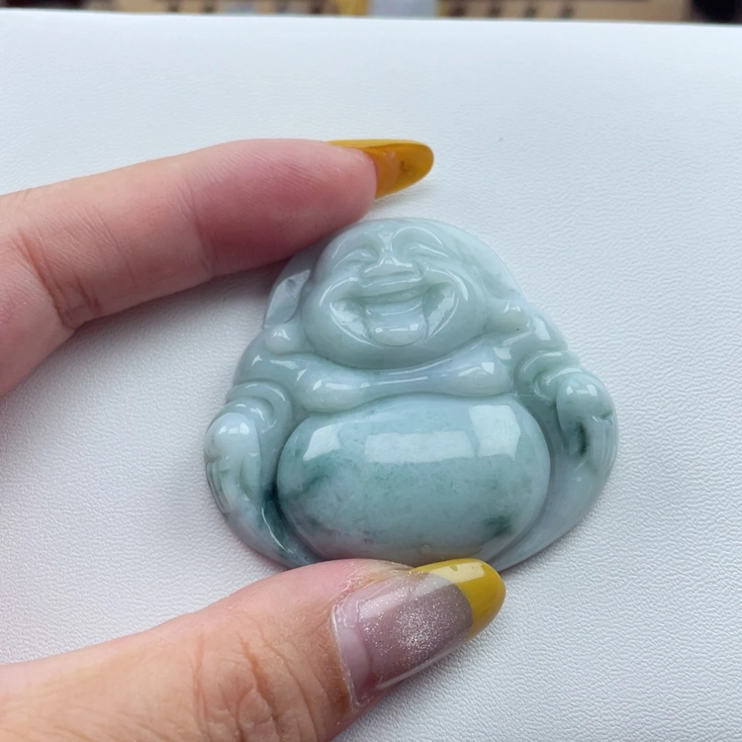 翡翠未镶嵌颈饰50尺寸大佛
