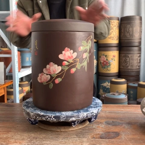 紫砂茶叶罐茶叶罐