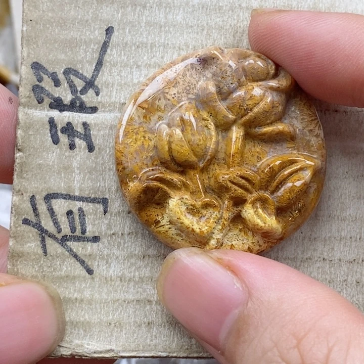 颈饰未镶嵌硅化珊瑚（珊瑚玉）乁****ㄏ