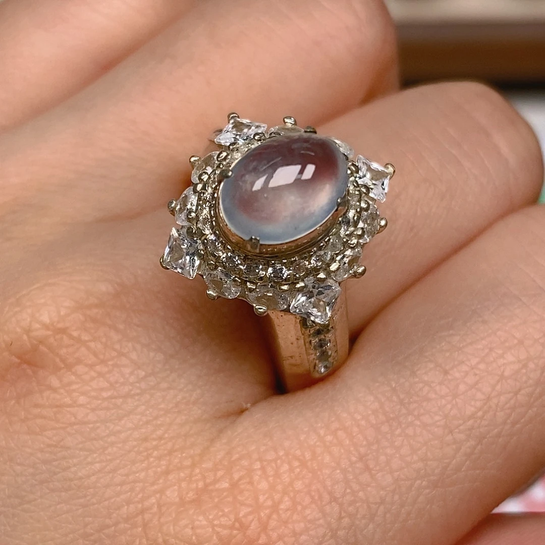 翡翠戒指未镶嵌翡翠