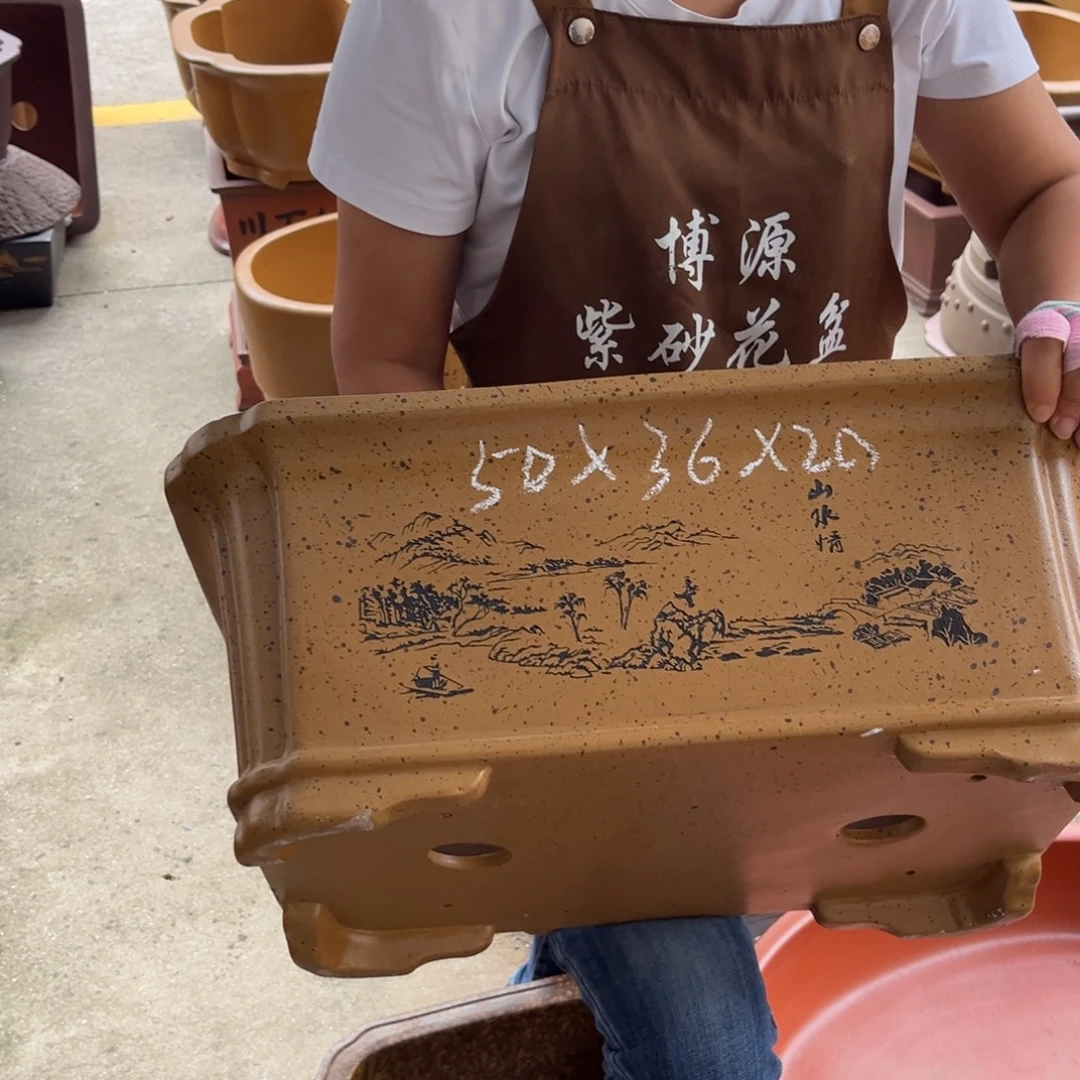 紫砂花盆盆景艺术