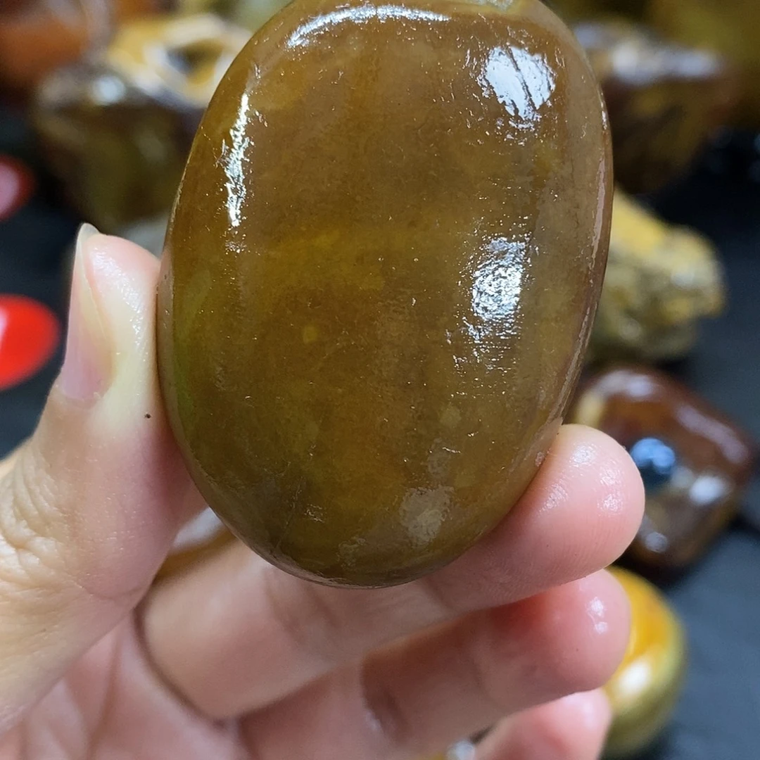 玛瑙/玉髓未镶嵌手把件