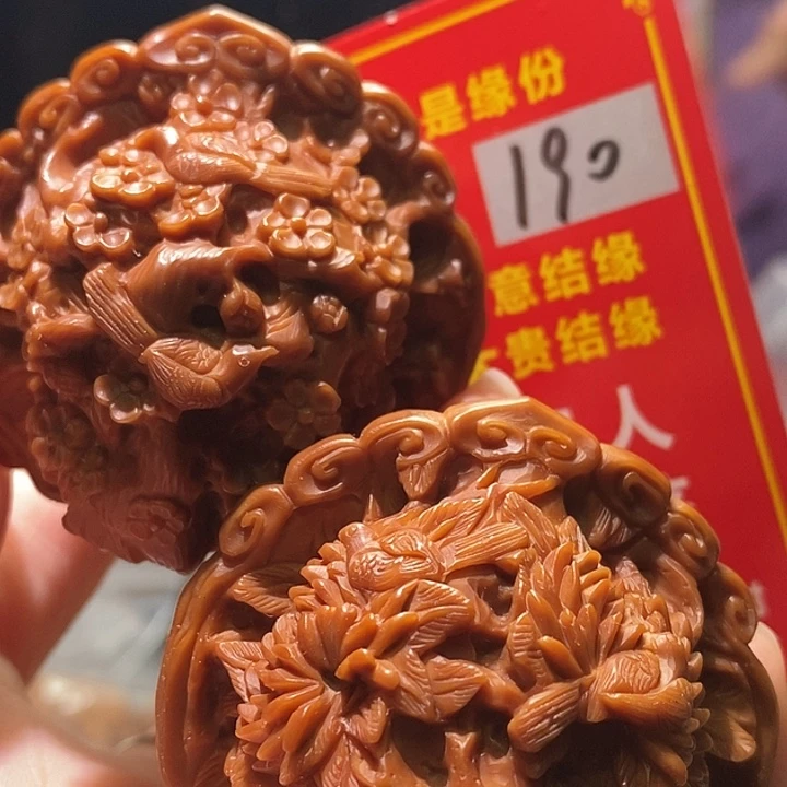 三***兔文玩核桃把件核桃核桃