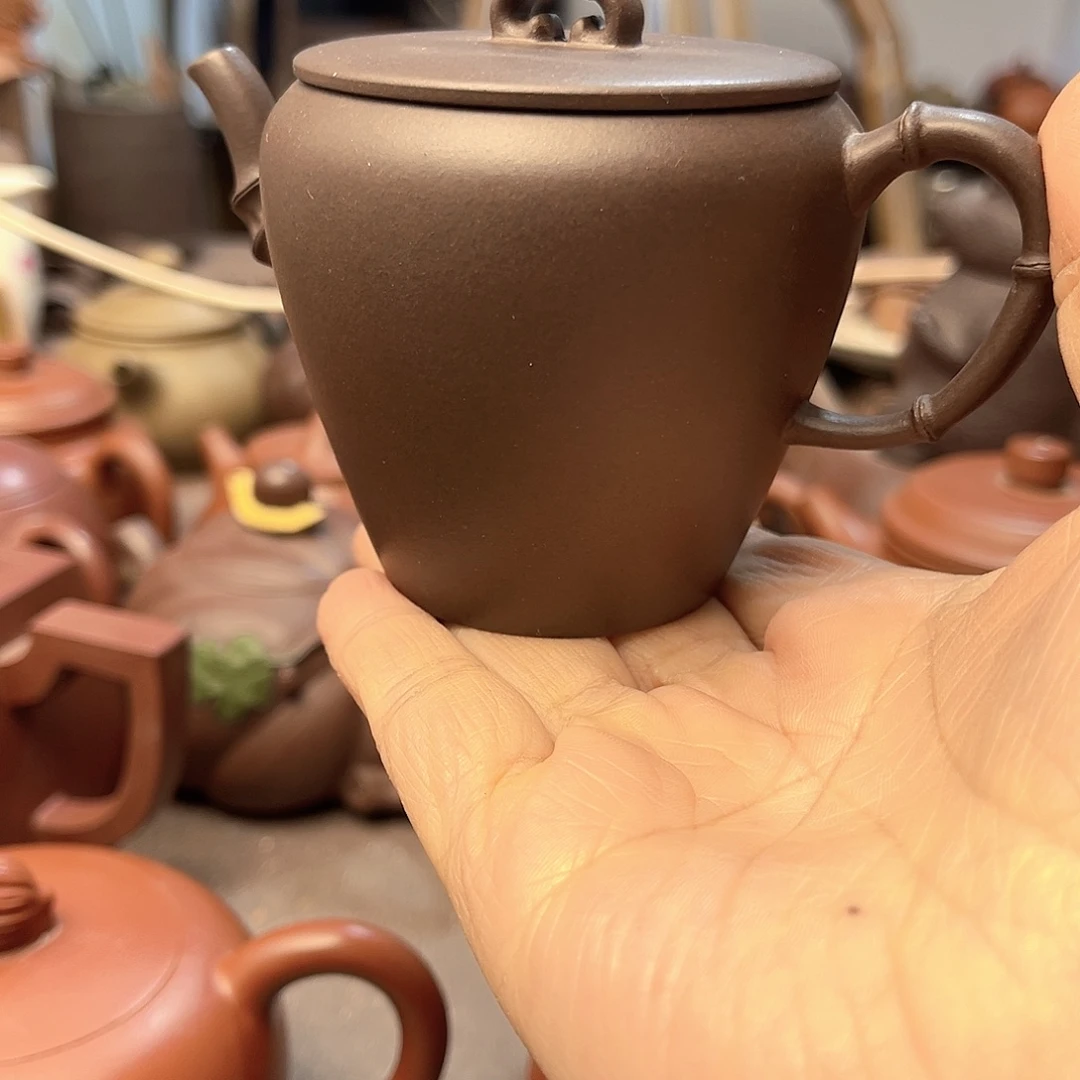 茶壶紫砂全手工制作