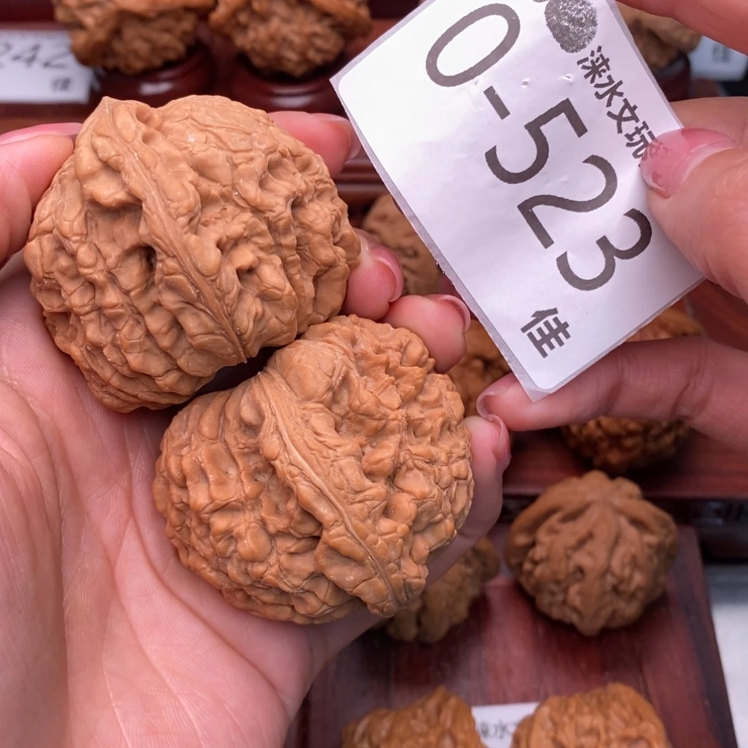 果***果把件文玩核桃50龙鼎