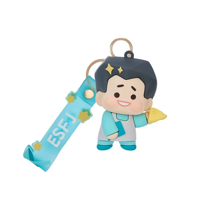 MBTI周边ESFJ执政官人格迷你Q版指尖玩偶挂件钥匙扣爆款纪念品
