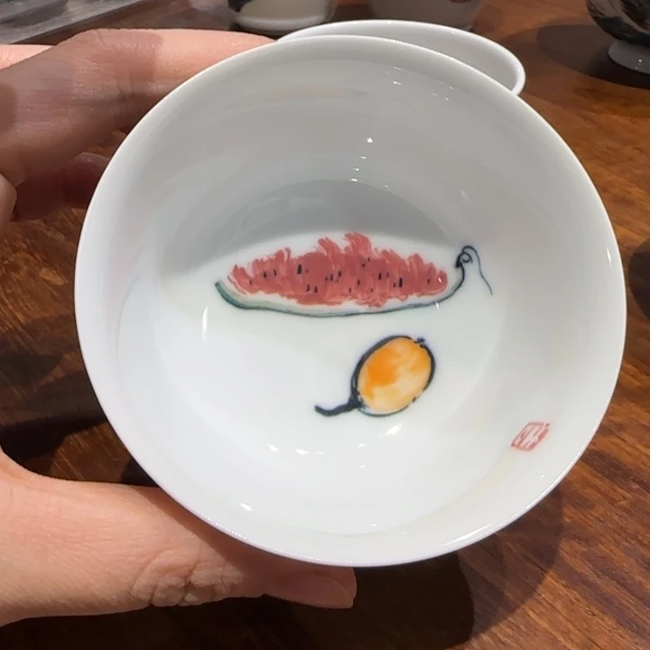 瓷片陶瓷艺术 陶瓷手绘