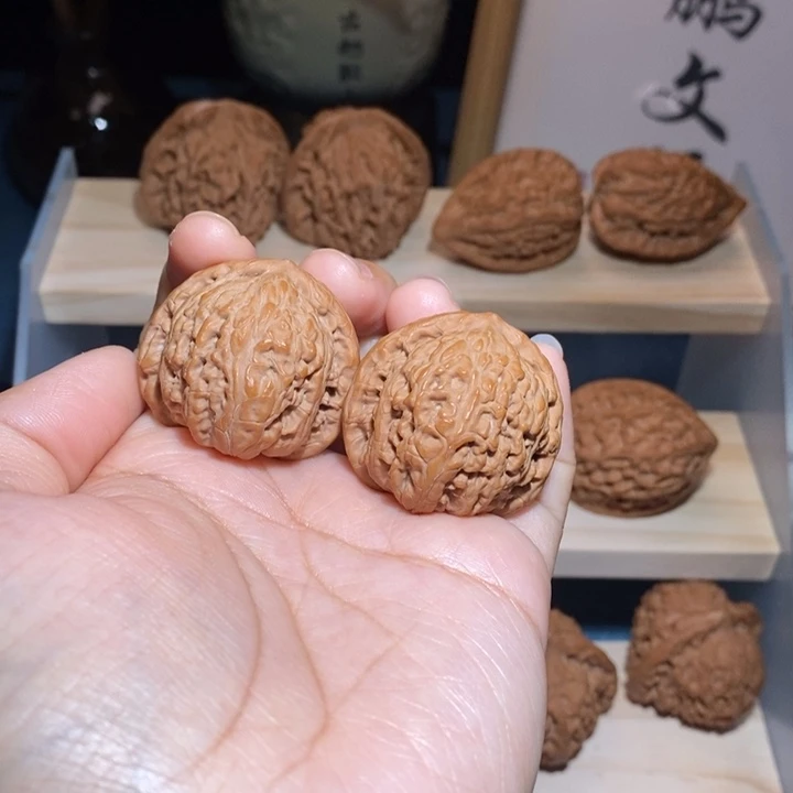 吊坠文玩核桃密纹