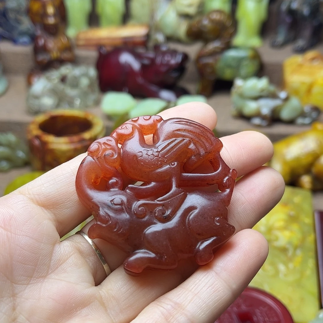 白玉菩提吊坠124。。