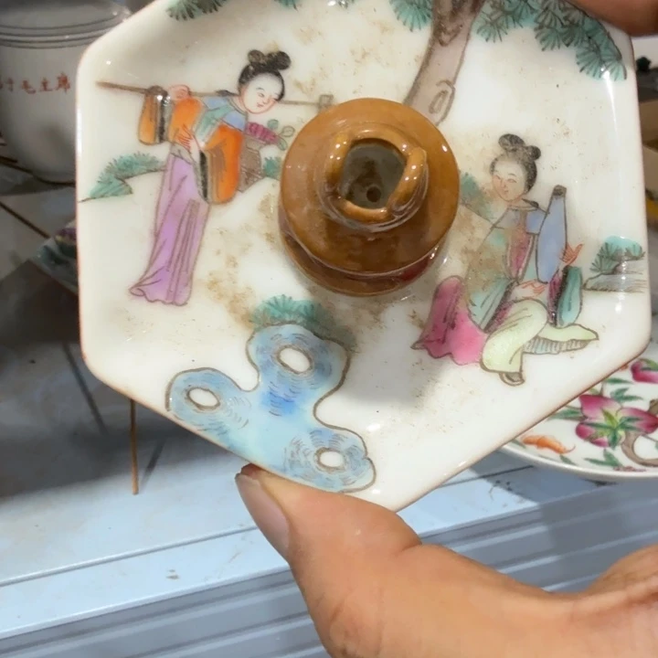 摆件摆件手绘瓷器全部处理