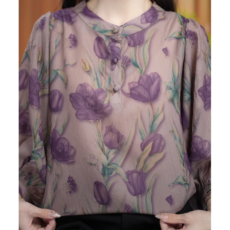 3.9-1 阔太洋气透气舒适感上衣女装