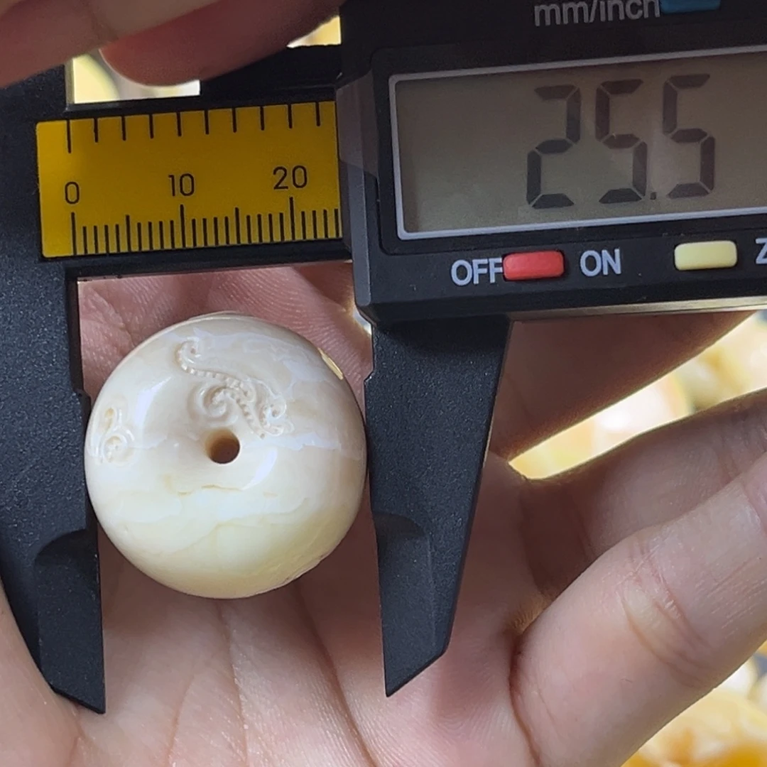 手串琥珀未镶嵌扣子