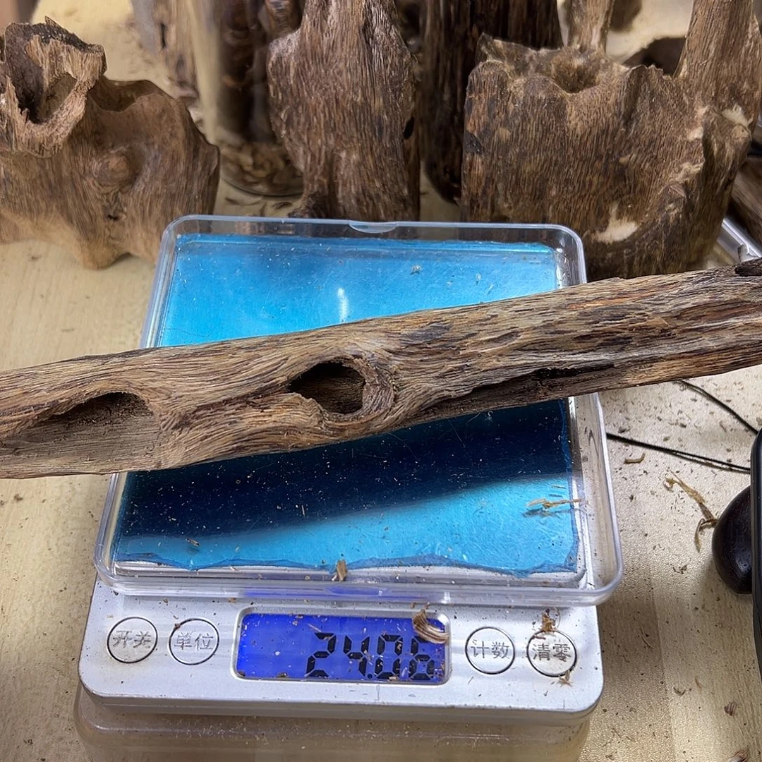 香料绿奇楠虫漏24克陆河