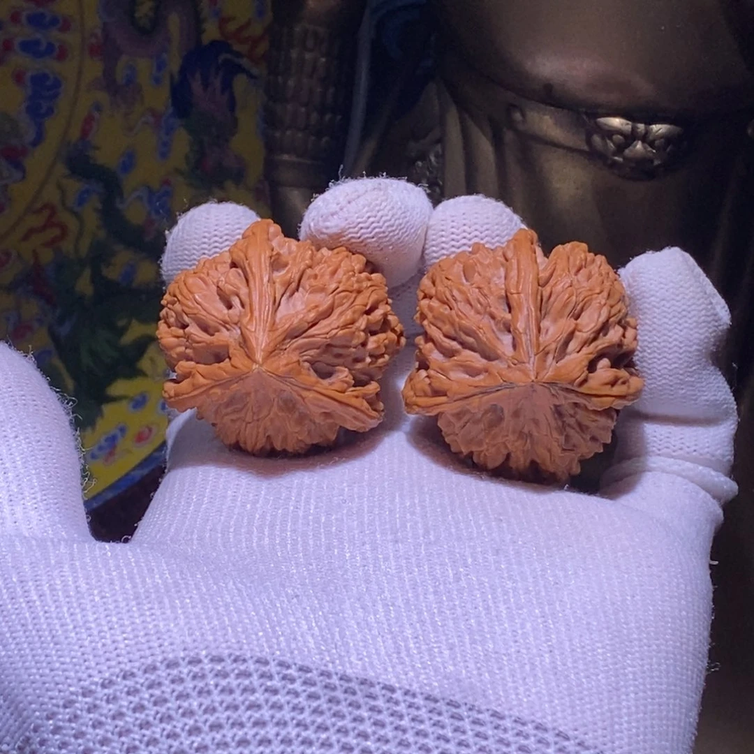 吊坠文玩核桃全品大三棱转圈39