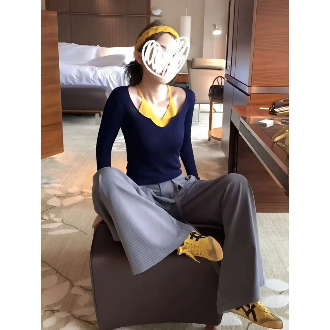 徐秋阳  昨日浪漫  秋季新款百搭时尚休闲显瘦显白上衣SW001