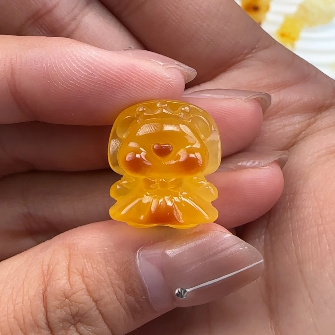 未镶嵌琥珀珠宝奇石绵***道蜜蜡