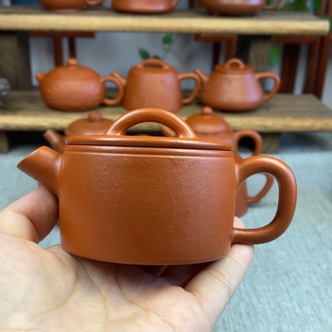 新***光茶壶紫砂100毫升全手工
