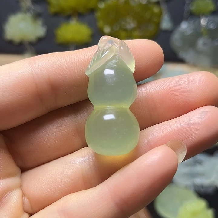 未镶嵌蛇纹石玉发饰