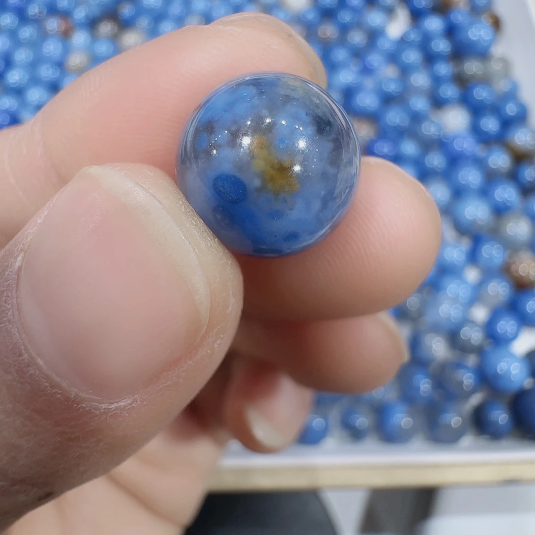 水晶兔毛团团单珠未镶嵌