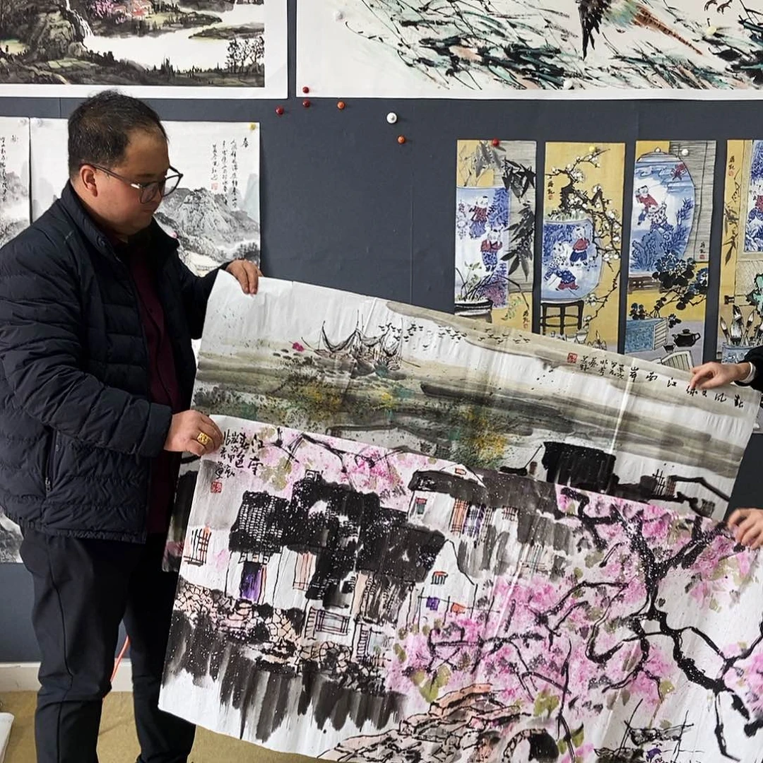 国画石****宫葛兆秀守护作品70.140