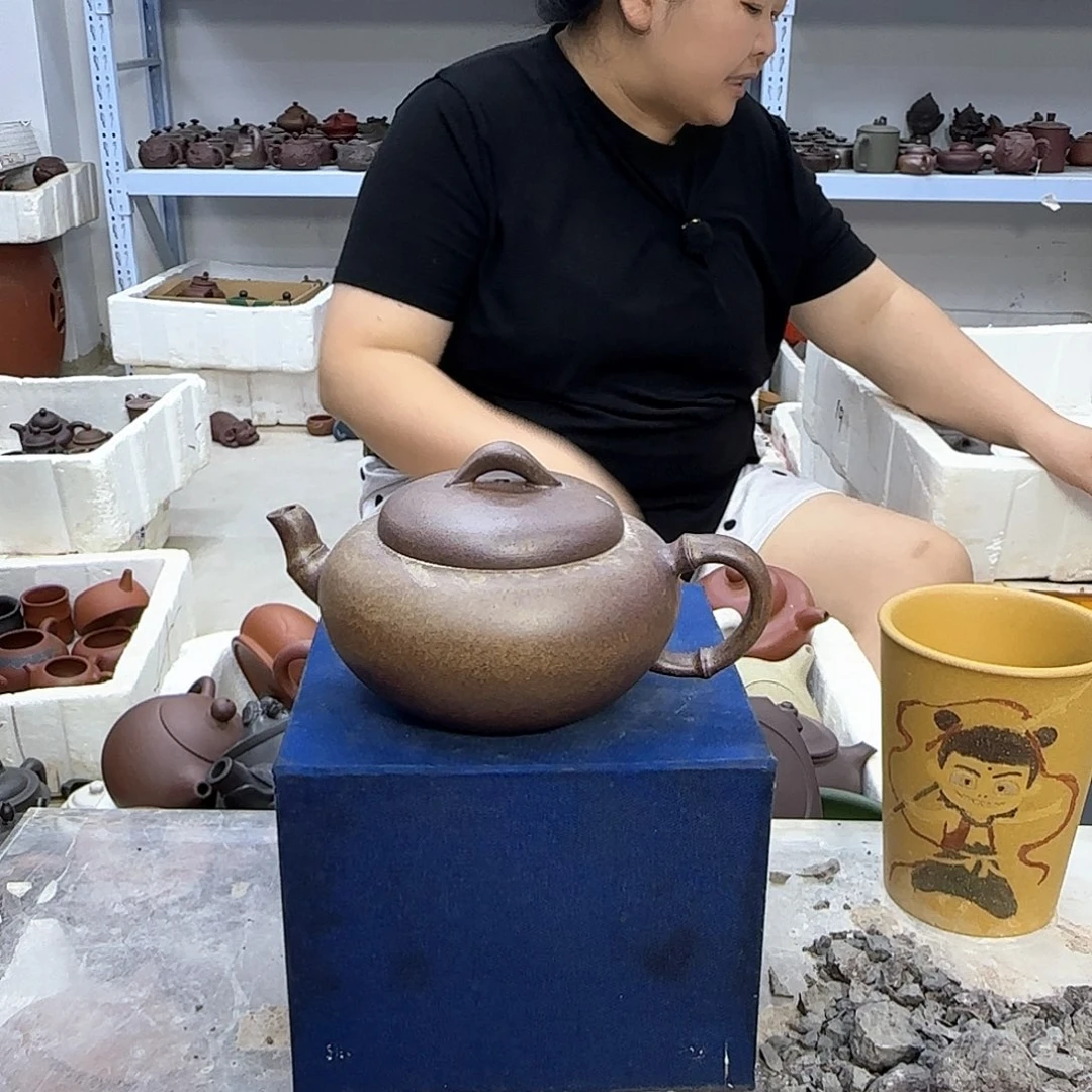 紫砂茶壶宜兴紫砂壶瑕疵处理