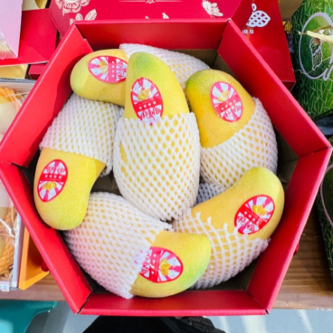 【龙大嘴水果】水仙芒 水仙大地 8斤芒果同城送