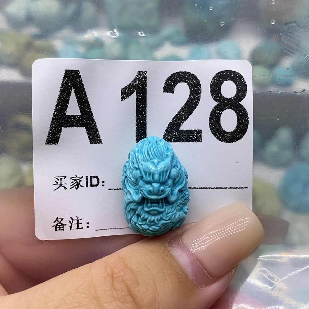 未镶嵌绿松石绿松石配饰定制岁*