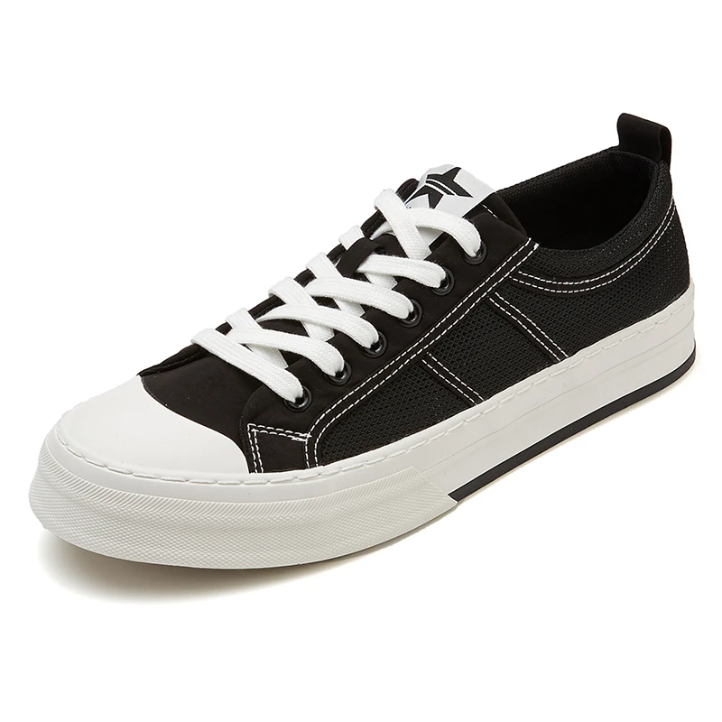 25601夏季透气男鞋网面休闲帆布鞋潮流百搭板鞋男士运动韩版布鞋